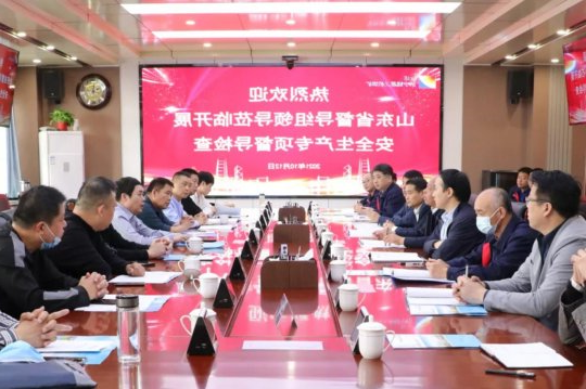 省安全生产专项督导组到义桥煤矿督导安全生产工作