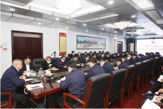 集团公司宣讲团到各企业宣讲党的十九届六中全会精神