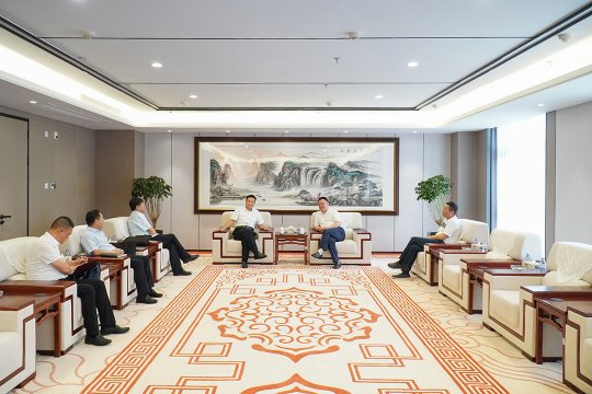 张广宇带队到盛发焦化走访交流 共同推动双方合作再上新台阶