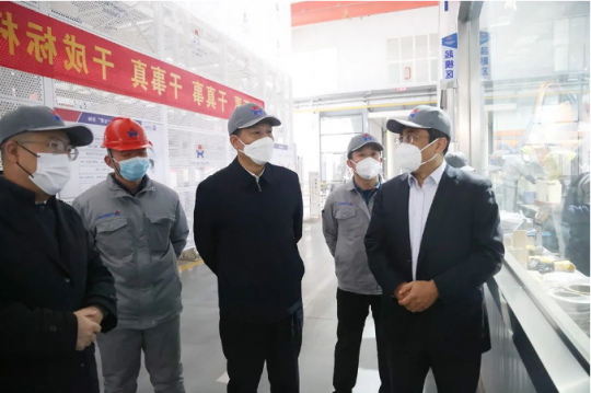 张广宇到精密制造产业园调研指导工作